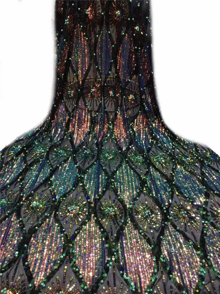 Фабричное предложение 2019 новейшая африканская гипюровая кружевная ткань с