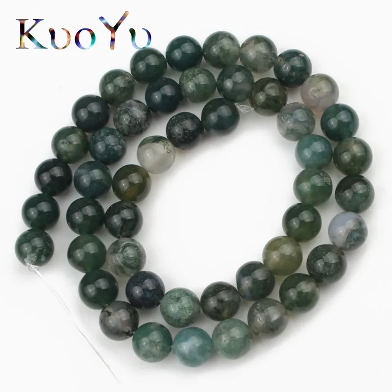 Бусины разделители из натурального камня аксессуары для браслетов 4/6/8/10/12