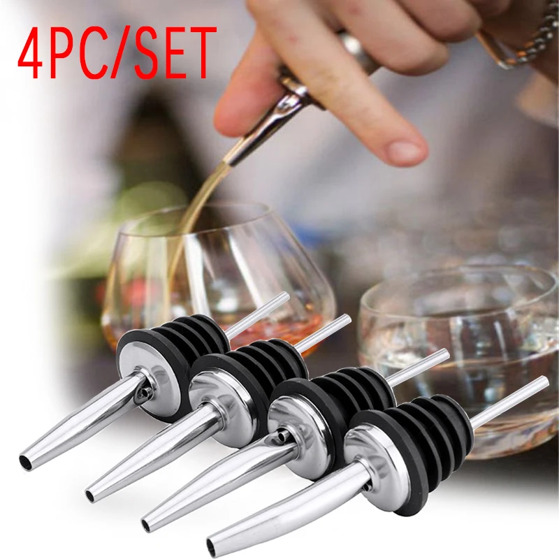 4 шт. нержавеющая сталь бутылка для вина масло пробка бармен аксессуары бара