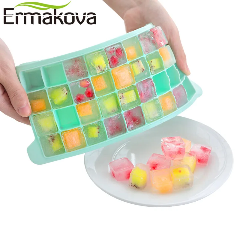 ERMAKOVA силиконовая форма для льда поднос кубика квадратный Форма кубик DIY