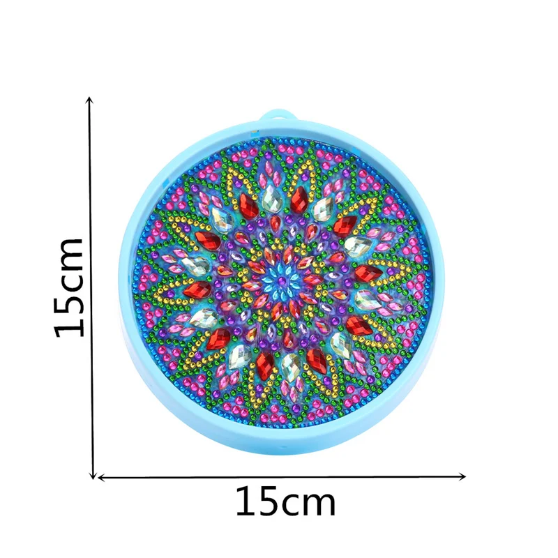 Светодиодный светильник для украшения цветная мандала сделай сам алмазная