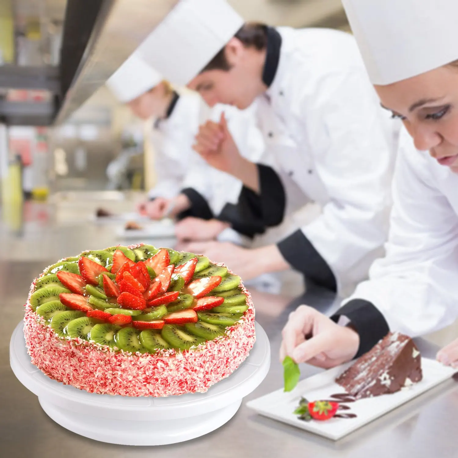 12 шт торта поворотный стол набор украшения силиконовая чашка Маффин ручка для