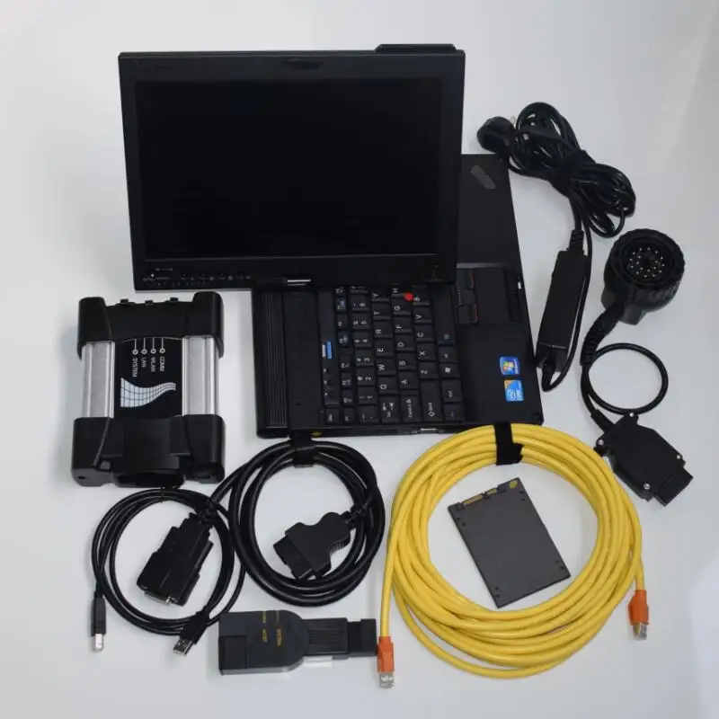 

for Bmw Diagnostic Scanner Icom Next with Laptop x201t i7 4g Software 09/2023 Hdd 1000gb SSD 720GB Windows 10 Ready to Work