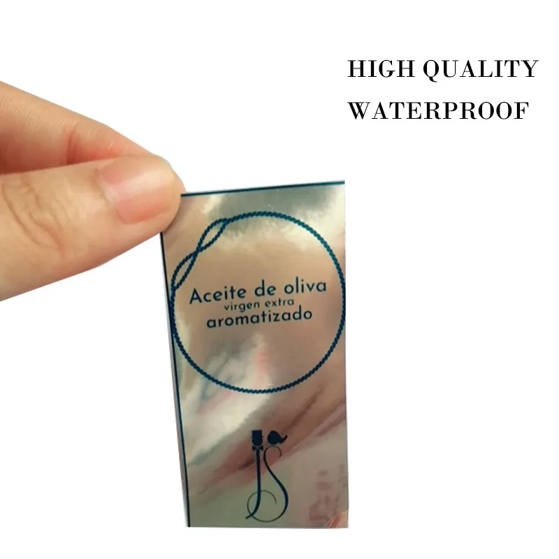

100pcs 2021 new high-quality aluminum foil laser custom sealing sticker Waterproof wedding packaging stickers