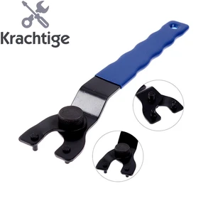 Регулируемый угловой шлифовальный ключ krachoue, гаечный ключ с пластиковой ручкой, домашний гаечный ключ, инструмент для ремонта 8-50 мм