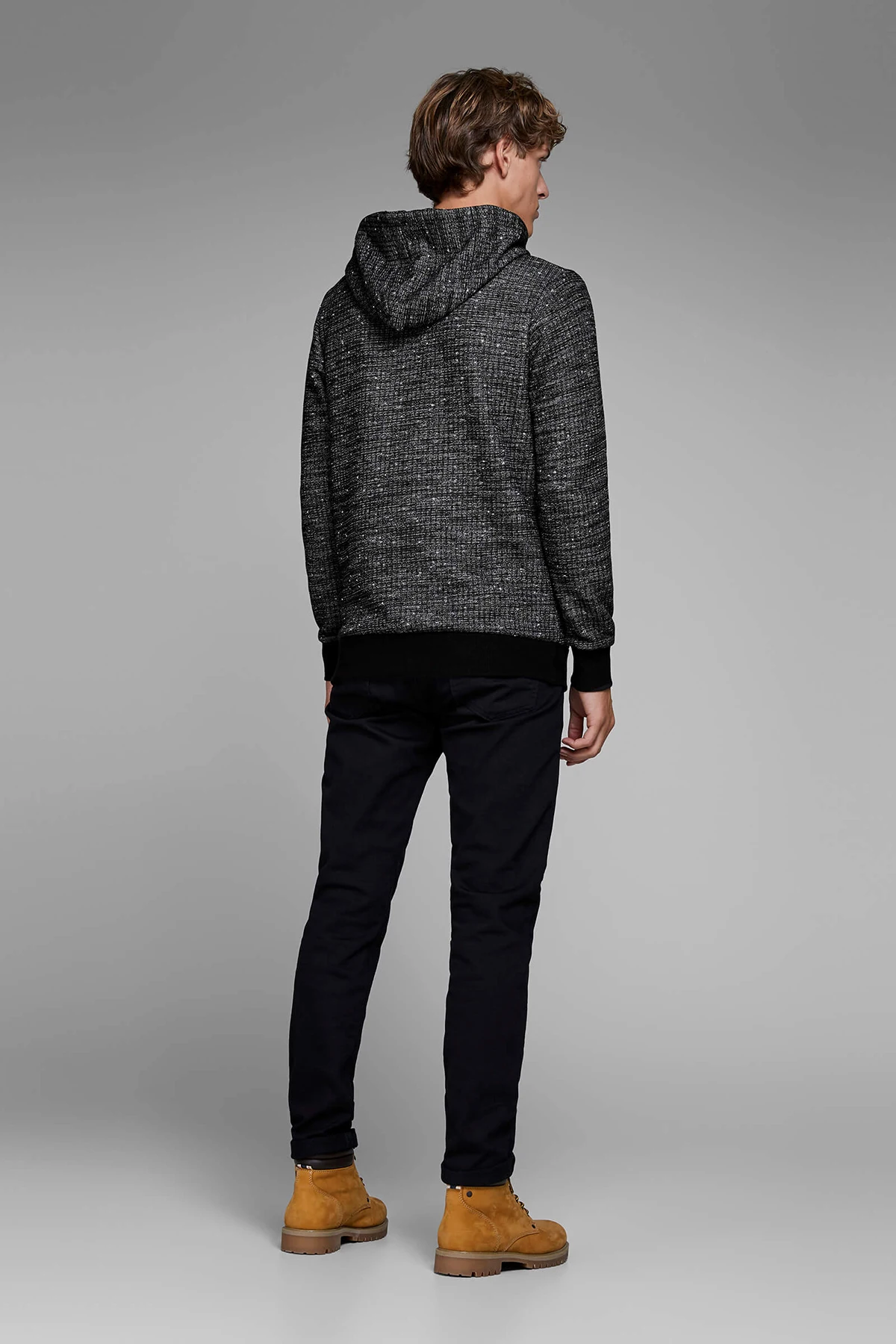 Мужские спортивные 12143337 с капюшоном JACK & JONES ORIGINALS JORTIME|Мужские толстовки и