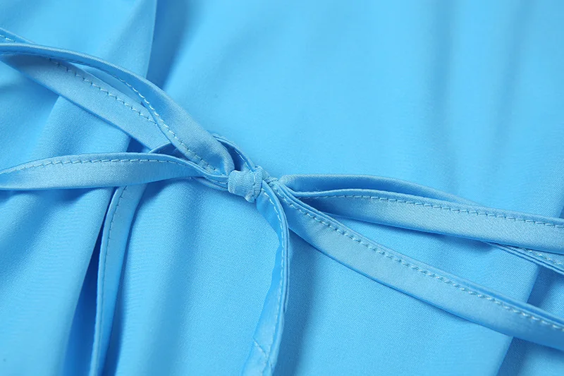 

2021 Summer European and American Style New Women's Wear Neck Fashion One Line Shoulder Open Back Bandage Sexy Bag Hip Dress