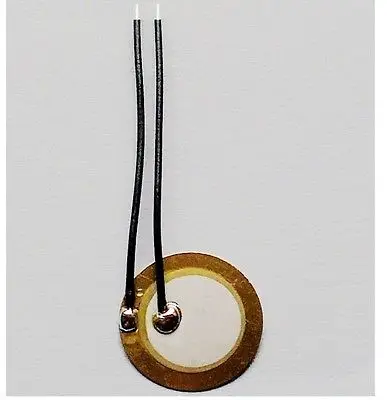 20 шт. 15 мм пьезоэлемент эхолот сенсор триггерный барабан диск + провод медь сделай