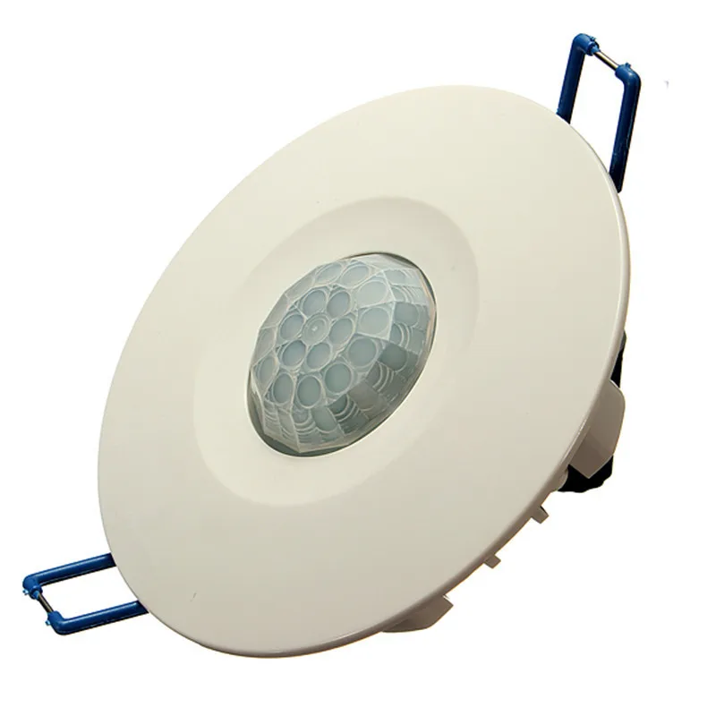 Постоянный ток 220 В ИК потолочный датчик движения детектор светильник