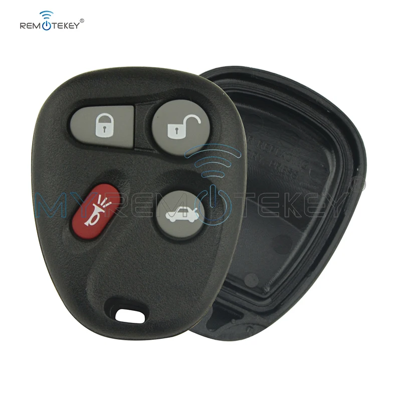

Remtekey 5pcs key fob shell case for Buick Cadillac Chevrolet Pontiac 4 button