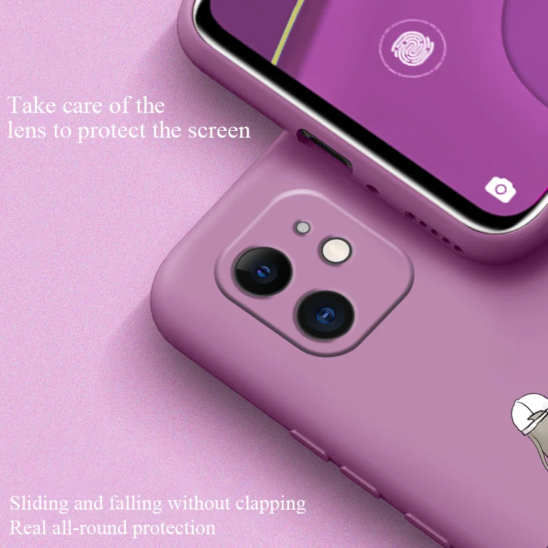 

Loyal To Yourself Case For iPhone 12 Pro Max 11 X XS XR XSMAX SE2020 8 8Plus 7 7Plus 6 6S Plus Liquid Silicone Cover