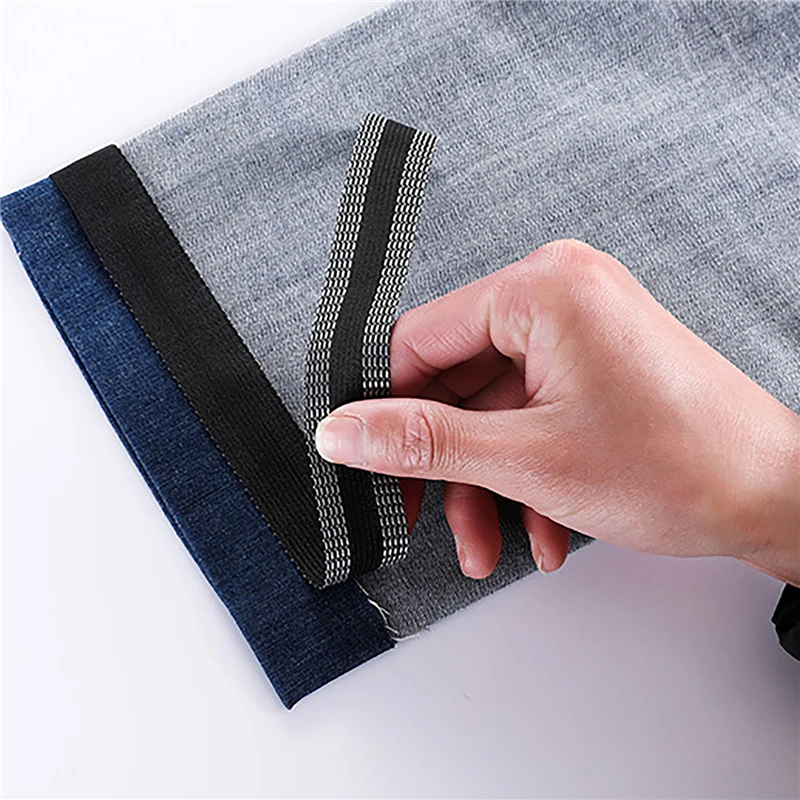 

1.2/5/10m Pants Edge Shorten Self-Adhesive Pants Mouth Paste Foot Presser Apparel Sewing Fabric for Suit Jeans Trousers Skirts