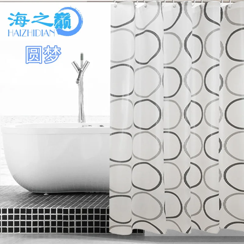 Уплотненная Водонепроницаемая Штора для душа PEVA водостойкая ванны