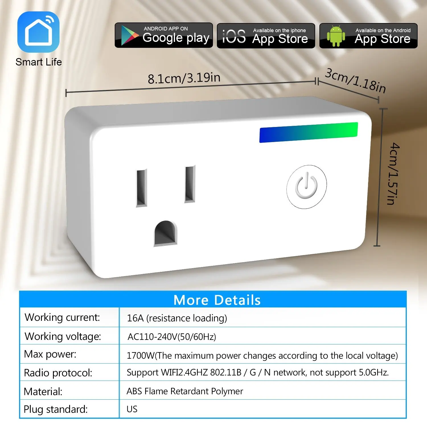 WiFi Smart Plug Мини розетка выключатель питания с дистанционным управлением