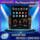 Автомагнитола Xdcradio 10,4 дюйма, Android 10,0, в стиле Tesla, для Peugeot 2008, 208, DVD, мультимедийный плеер, GPS-навигация для Carplay 2013-2020