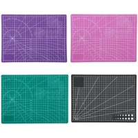 rorgeto a4 pvc cutting mat patchwork cutting board mat sewing manual diy knife engraving leather punching craft cutting board