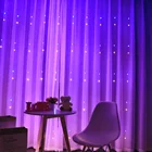 СВЕТОДИОДНАЯ Гирлянда-занавеска с дистанционным управлением, 3 м