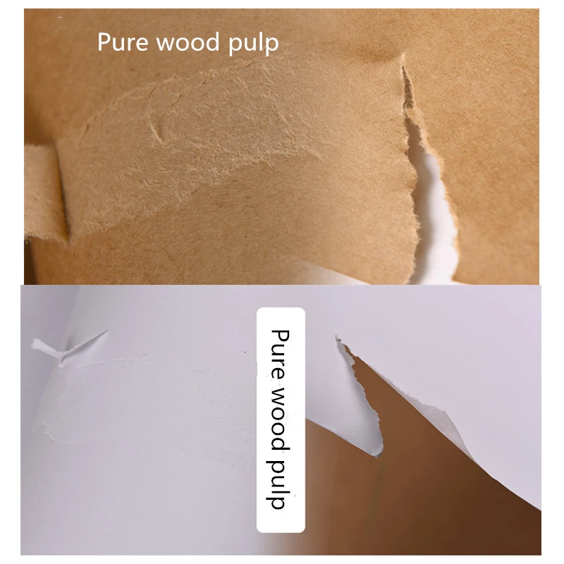 Рождественская подарочная упаковка рулон крафт бумаги переработанная бумага