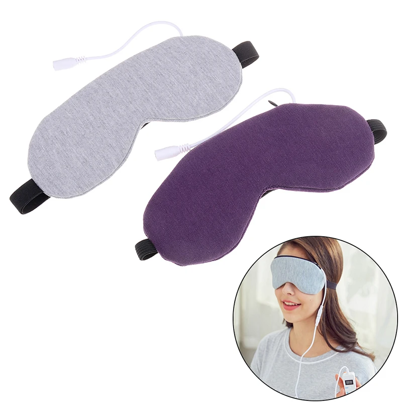 

Eye Mask Sleeping Physical therapy Heating Lavender Goggles Warming USB Steam Heating Massage Eye Mask Relieve Fatigue