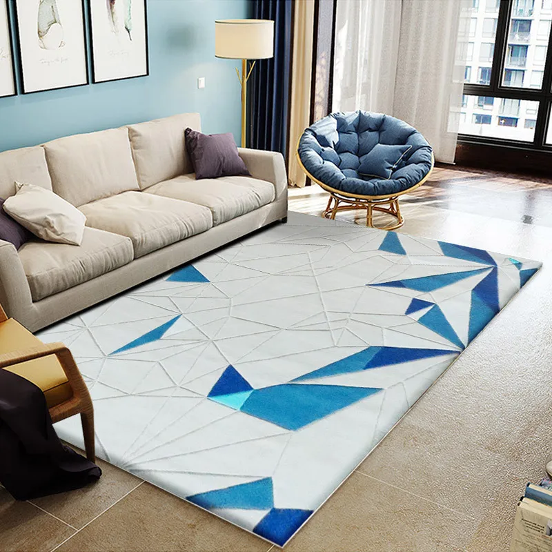 Абстрактная живопись ковер журнальный столик для гостиной спальня полный