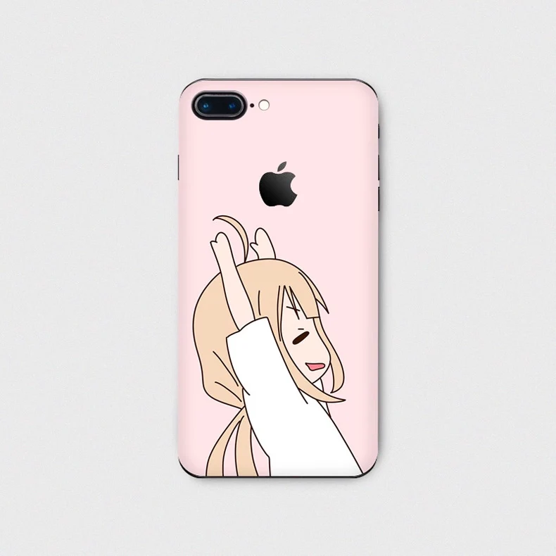 015 Наклейка для телефона для Apple 6/6S 7 8 Plus, наклейка для телефона для iPhone X XR Xs Max, Защитная пленка для задней крышки, чехол, наклейка для мобильного телефона s - Цвет: 015