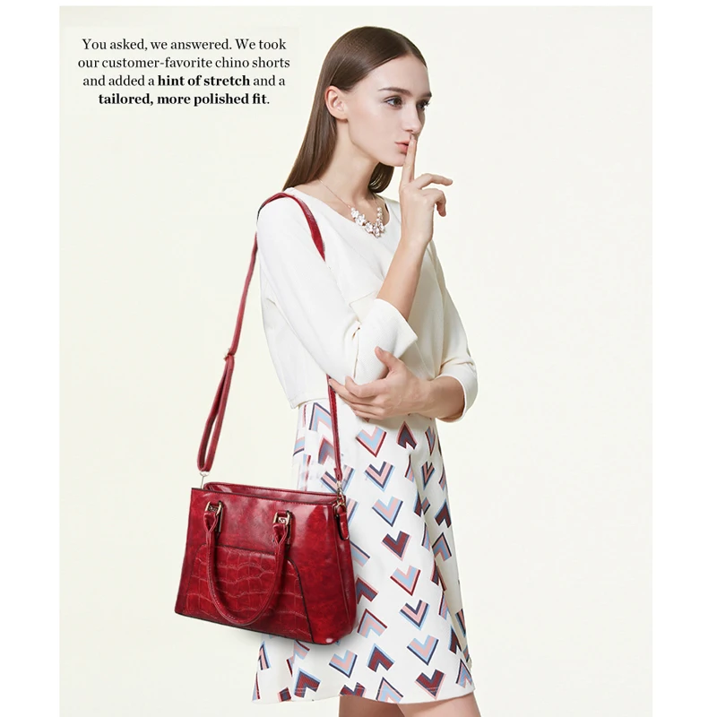 

luxury brand handbags Women'S Bags Designer Crossbody High Pu Leather Black Soft Washed Messenger Flap Bag 3-piece Set 2020