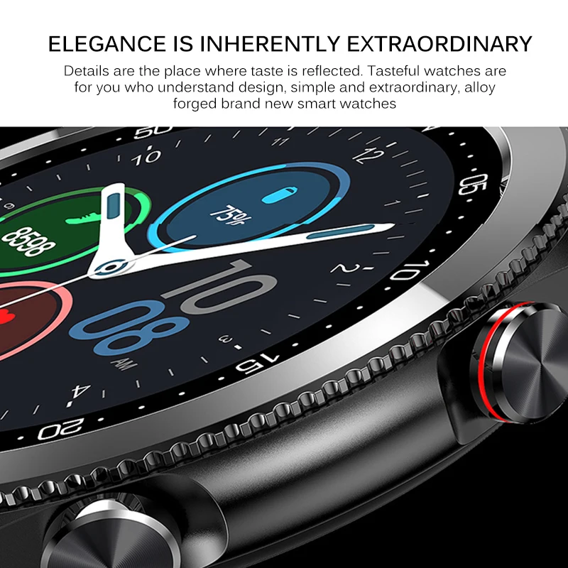 

Intelligent Watch Bluetooth 4.0 Waterproof Durable Business Portable Watchsmartwatch Fitness Tracker Bracelet Blood Pressure