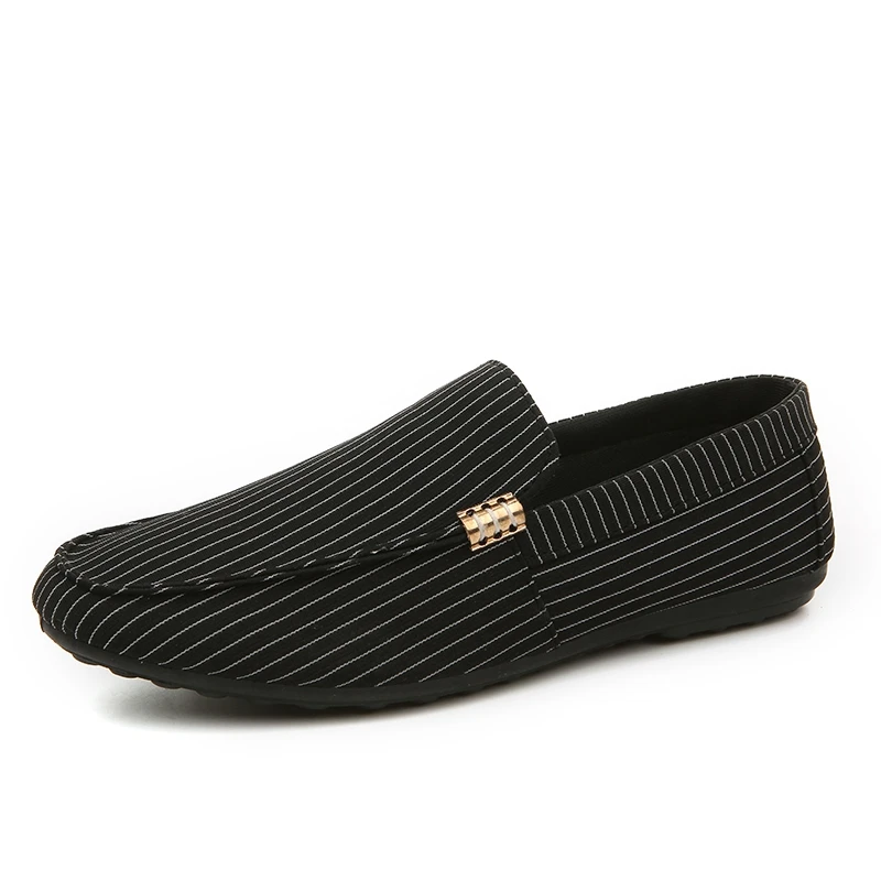

Men's Loafers Comfortable Flat Canvas Casual Shoes 2021 Men Low Slip-On Soft Driving Shoes Moccasins For Men Zapatos de hombre