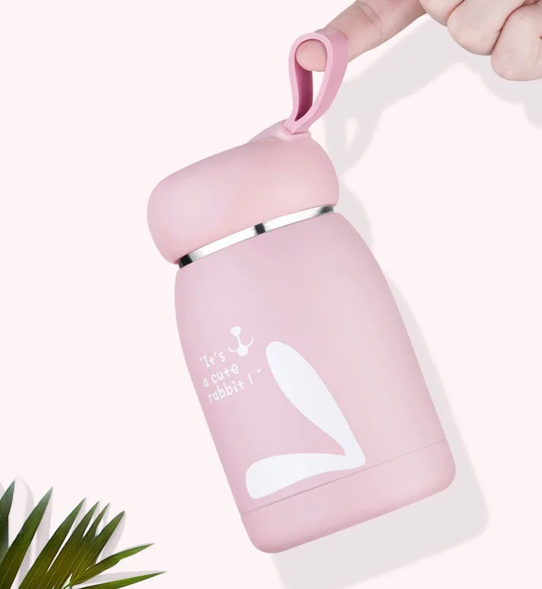 Детская бутылка для воды девочек 320 мл термокружка из нержавеющей стали 304