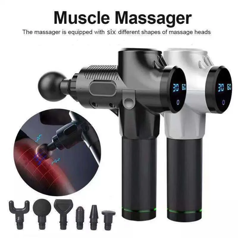 Massager Gun Electric Body Massager Deep Tissue Neck Relax  Sport Pain Therapy Body Massage Relaxation Health Care Relaxtion