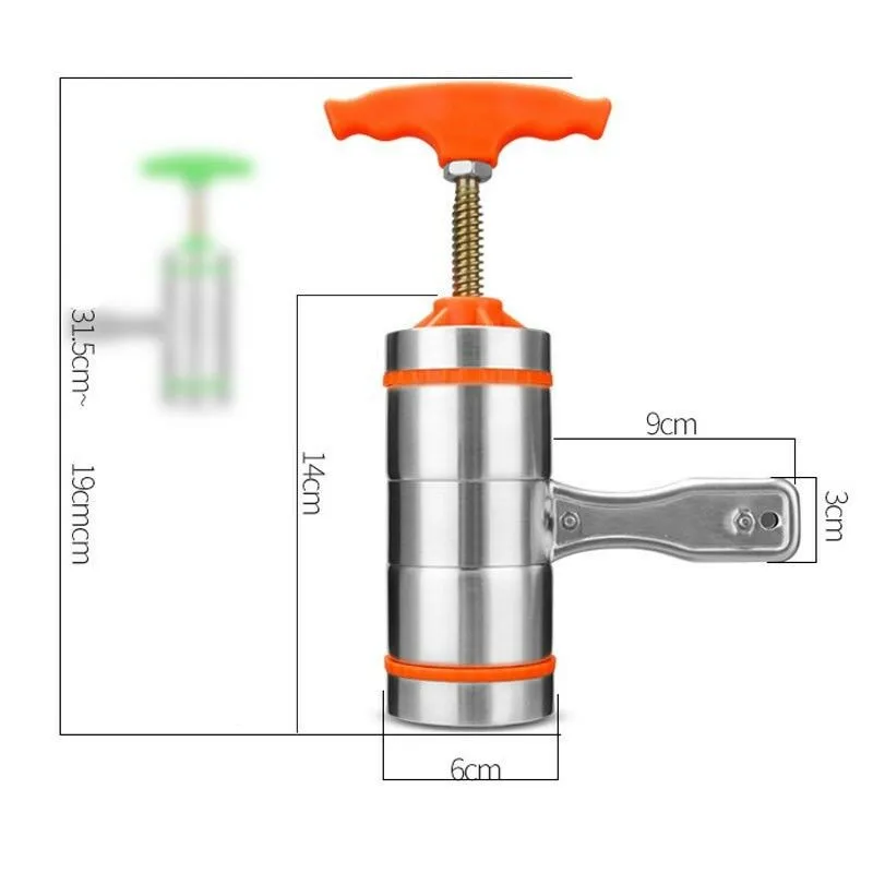 Ручная машинка для изготовления лапши макаронных изделий кухонная утварь из