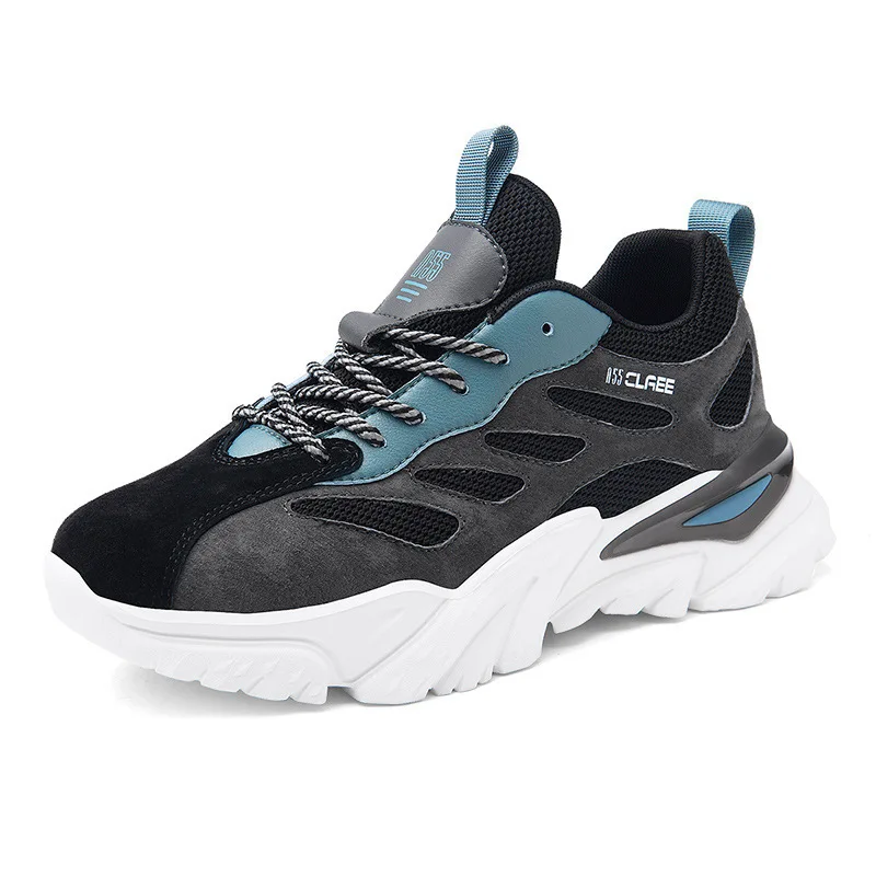

2021 Spring New All-Match Trendy Casual Shoes Men's Fashion Running Internet Celebrity INS Platform Dad Shoes