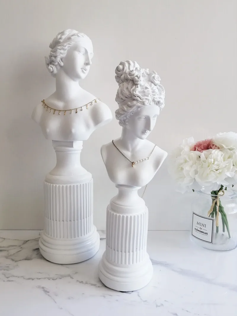 Модный Органайзер из смолы для демонстрации ожерелья демонстрация формы манекен