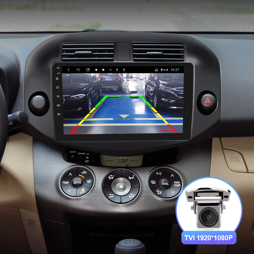 Isudar H53 4G Android 1 Din Авто Радио для Toyota/RAV4 2007-2011 Автомобильный мультимедийный 8 ядерный ОЗУ 4 Гб ПЗУ 64 Гб gps DVR камера ips DSP