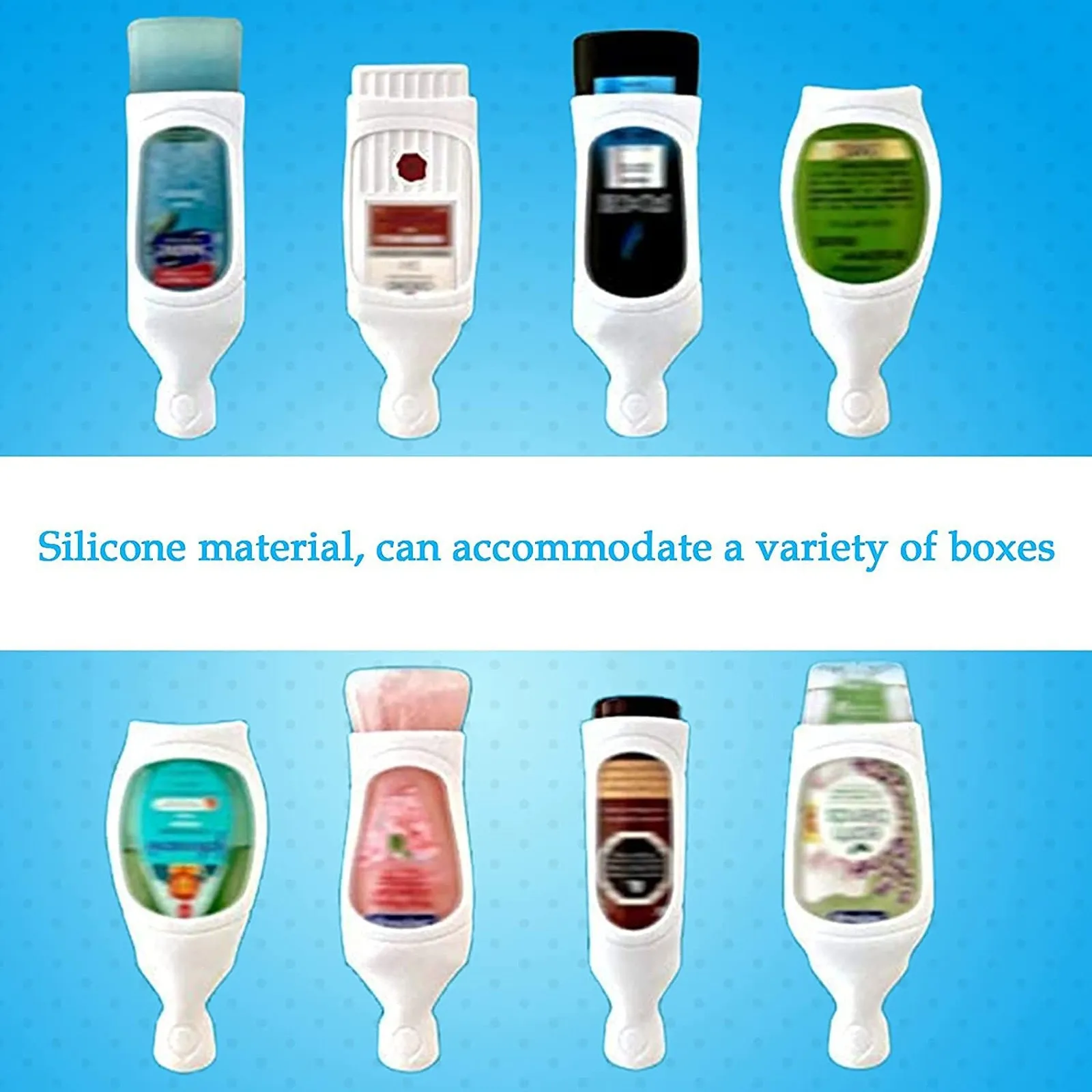 

Настенный дозатор для шампуня и шампуня, с крючком