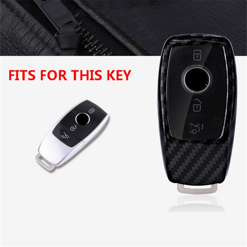 Carbon Fiber PC Car Key Cover Shell Case For Bmw New 1 3 4 5 6 7Series F10 F20 F30 Smart 3/4 Buttons Keychain Protection | Автомобили и
