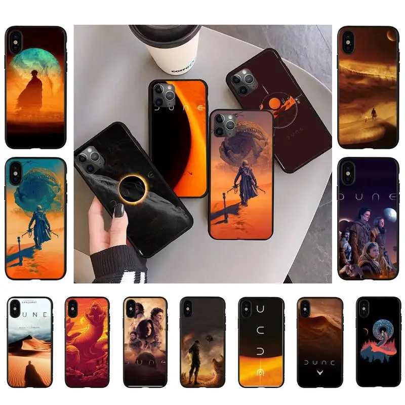 

FHNBLJ movie Dune Phone Case for iPhone 11 12 13 mini pro XS MAX 8 7 6 6S Plus X 5S SE 2020 XR case