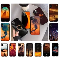 fhnblj movie dune phone case for iphone 11 12 13 mini pro xs max 8 7 6 6s plus x 5s se 2020 xr case