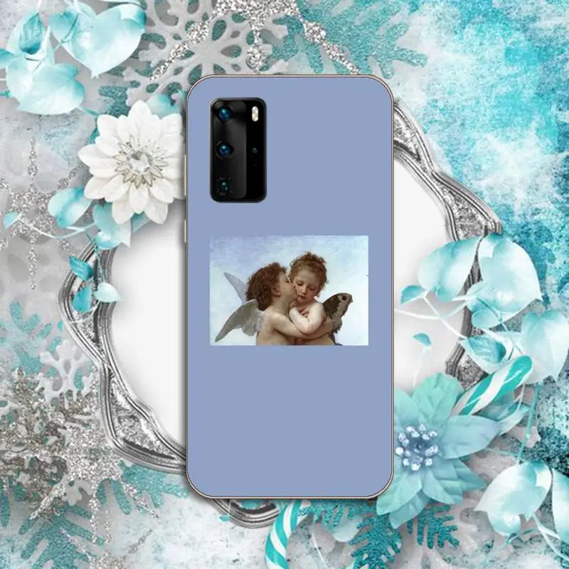

Retro famous Van Gogh art painting Phone Case Transparent for Huawei P honor 8 10i 20 30 40 smart 2019