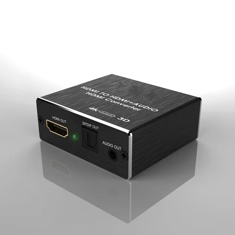 HDMI o конвертер 4K x 2K к и оптический TOSLINK SPDIF + 3 5 мм стерео экстрактор сплиттер A| |