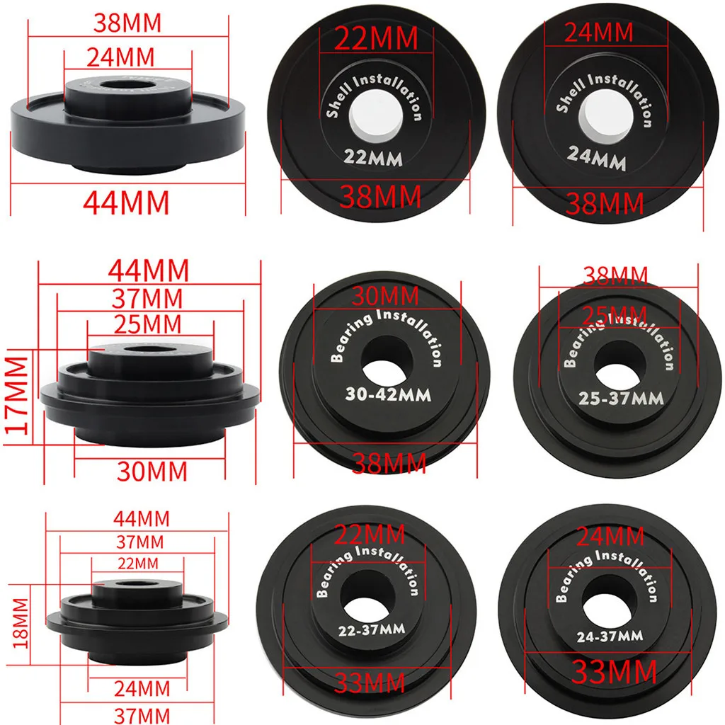 

Probably Bicycle Press In Middle Axle Static Installation And Removal Tool Set Press Installation Disassembly Kit Set #GH