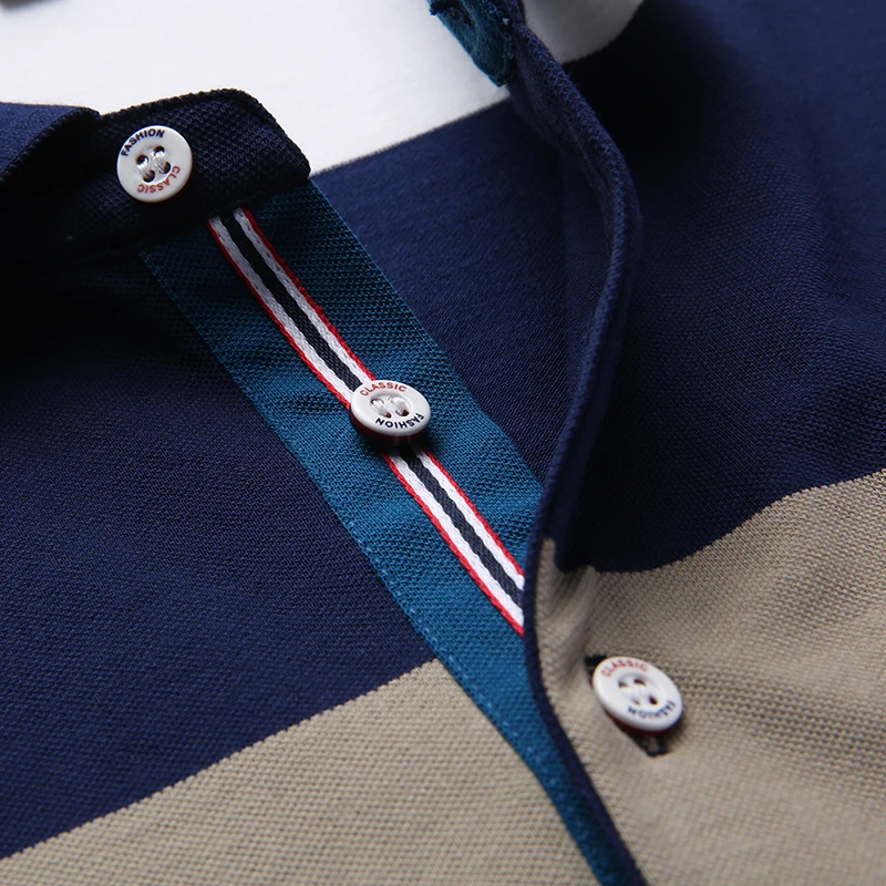 

2021 Brand Casual Summer Fitness Short Sleeve Polo Shirt Men Poloshirt Jersey Striped Mens Polos Tee Shirts Dress Fashions