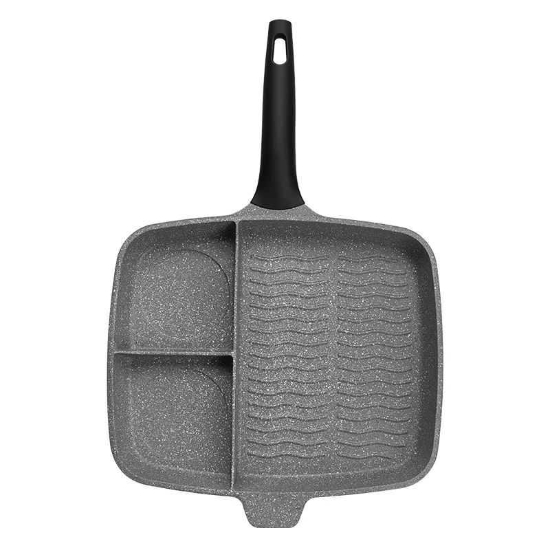

Breakfast Steak Frying Pan Induction Kitchen Cooking Pot Non Stick Frying Pan Saucepan Utensilios De Cocina Kitchenware BC50JG