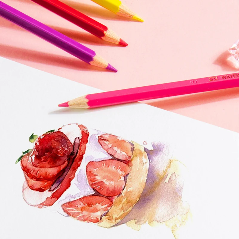 Профессиональный Водостойкий карандаш 1 шт. немецкие брендовые цветные