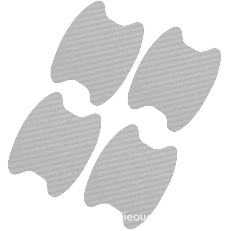 4 шт./компл. автомобильная ручка для двери защитная пленка салона автомобиля