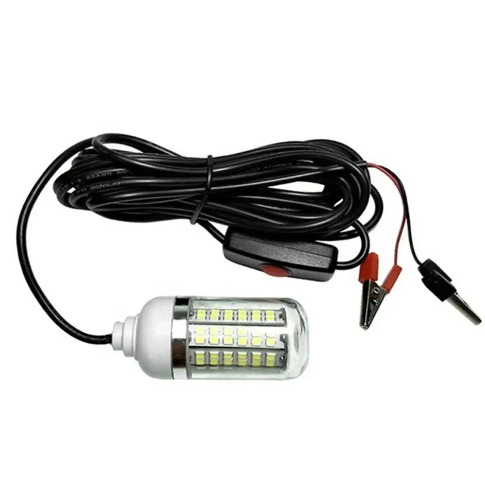 green light Портативный светодиодный фонарь для рыбалки глубоководный подводный рыболовные приманки свет водонепроницаемый рыбный аттракторный креветок приманка наживка свет - Цвет: green light