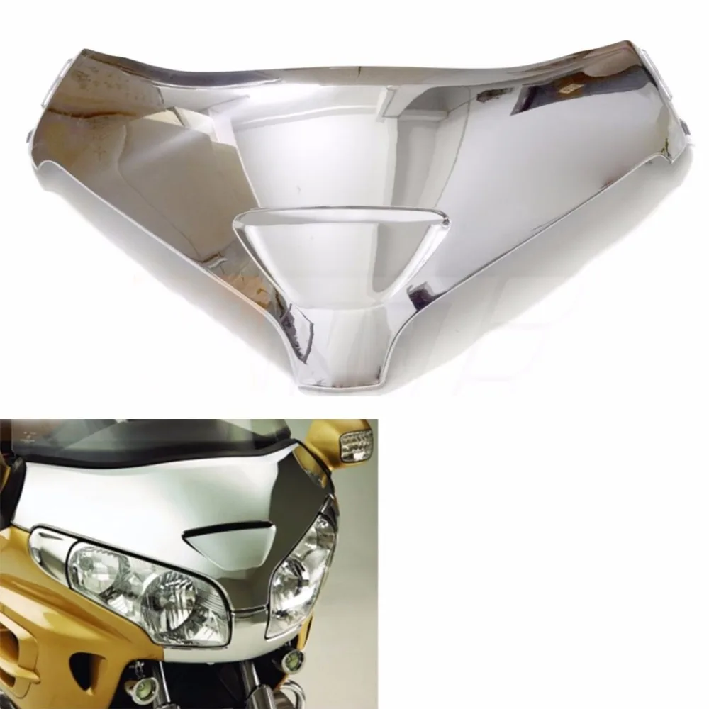 

Хромированный верхний передний обтекатель обшивки хомута для Honda GL 1800 Goldwing 2001-2006 2001 2002 2003 2004 2005 2006 [PA388]