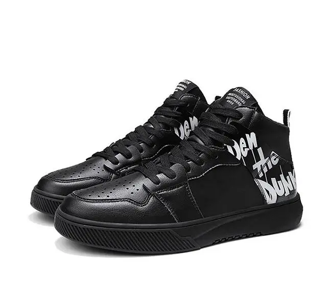 Fashion Men Casual Shoes High Top Canvas Sneakers Man Lace-Up Breathable Trainers Baskets Homme Basic Flats | Обувь