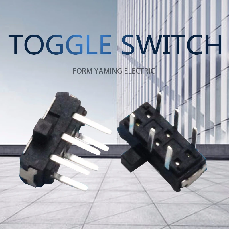 Миниатюрный тактовый переключатель 6 контактов 100 шт.|Выключатели| |