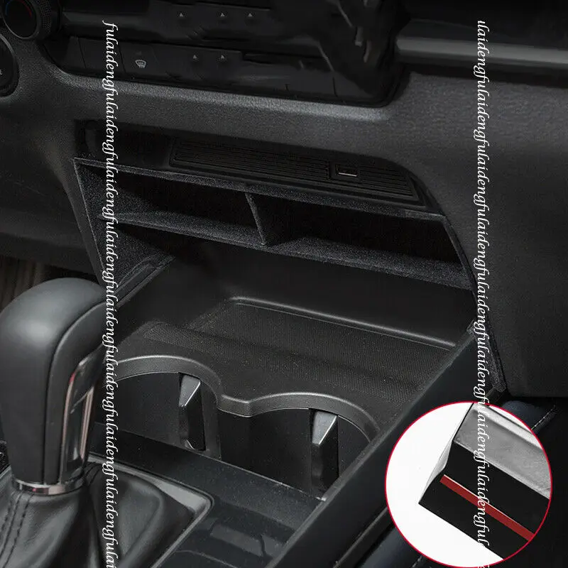Купить Подходит для Mazda CX-30 2020-2021 новый автомобиль ABS центральный Управление, органайзер, хранилище, сумочка, ящик лоток держатель литье Средства дл...